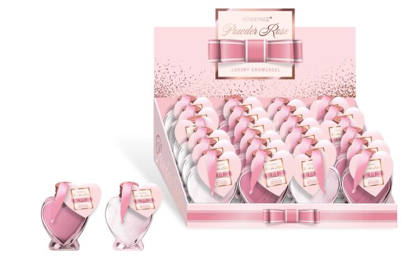 80ml Bade- und Duschgel in Herz Flasche im Display