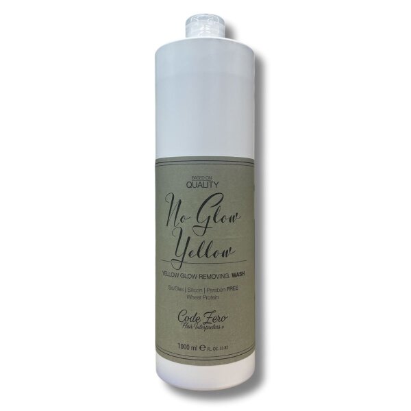 No Glow Yellow Wash & Pumpe 1 L