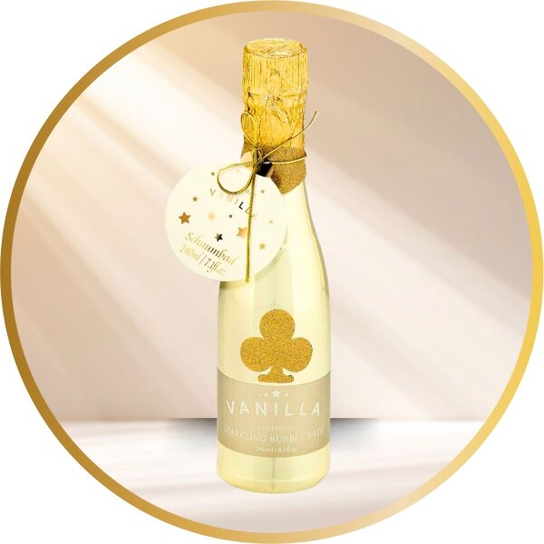 Bade- und Duschgel in Piccoloflasche gold