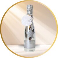 Bade- und Duschgel in Piccoloflasche silber