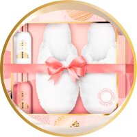 Geschenkset "Wondernice" bath set fluffy slipper