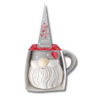 Geschenkset mit Weihnachtstasse "Santa"