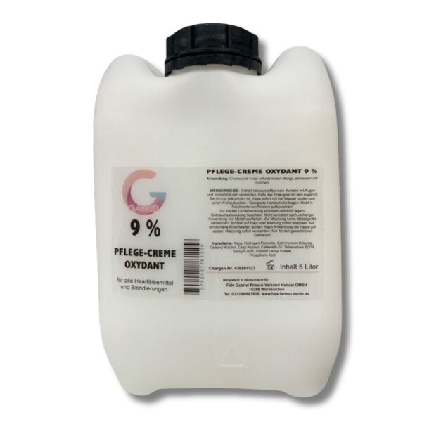 Creme Oxydant  9 %   5 L