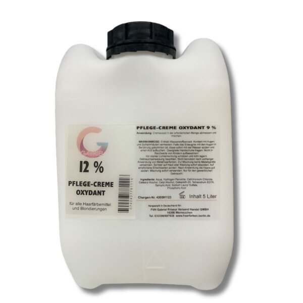 Creme Oxydant  12%  5L