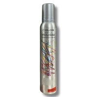 Color Mousse hellblond Kupfer-Mahagoni