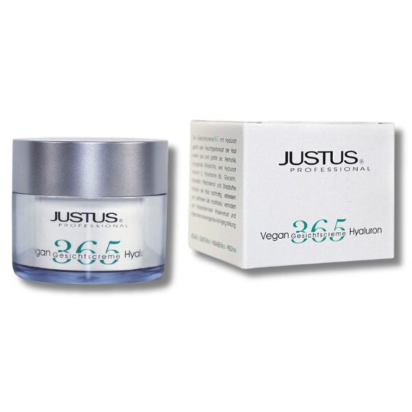 Justus Gesichtscreme 365 Hyaluron Vegan
