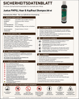 Justus PAPILL Shampoo 200 ml