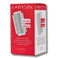 Strähnen-Alufolie Economy silber 250m/14my/12cm