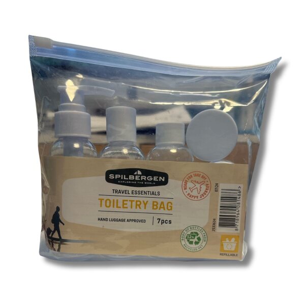 TRAVEL Abfüllbehälter Set 7-teilig