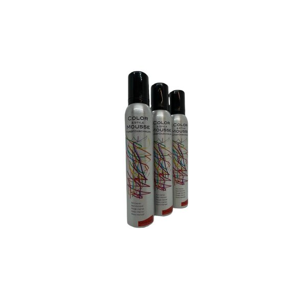 Omeisan Color & Style Mousse Schwarz 200 ml